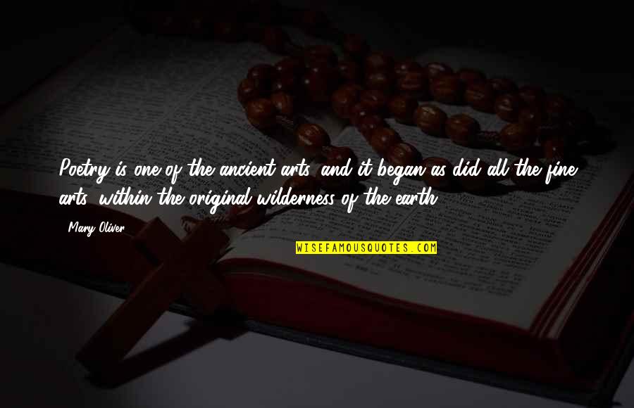New Gas Boiler Quote Quotes By Mary Oliver: Poetry is one of the ancient arts, and New Gas Boiler Quote Quotes By Mary Oliver: Poetry is one of the ancient arts, and