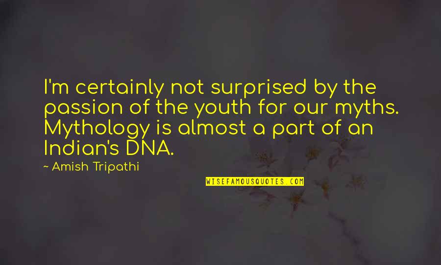 New Journey Of Life Quotes By Amish Tripathi: I'm certainly not surprised by the passion of