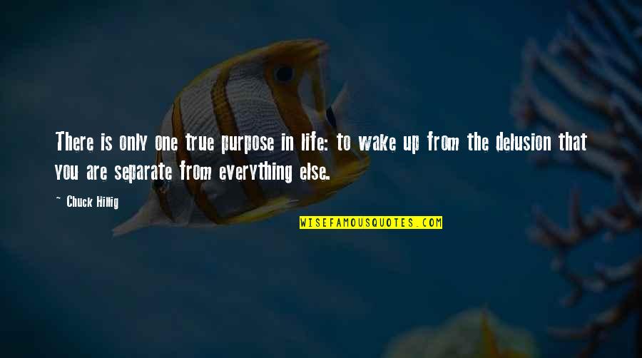 New Journeys In Life Quotes By Chuck Hillig: There is only one true purpose in life: New Journeys In Life Quotes By Chuck Hillig: There is only one true purpose in life: