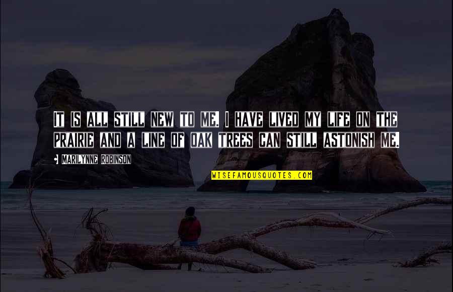 New Life New Me Quotes By Marilynne Robinson: It is all still new to me. I New Life New Me Quotes By Marilynne Robinson: It is all still new to me. I