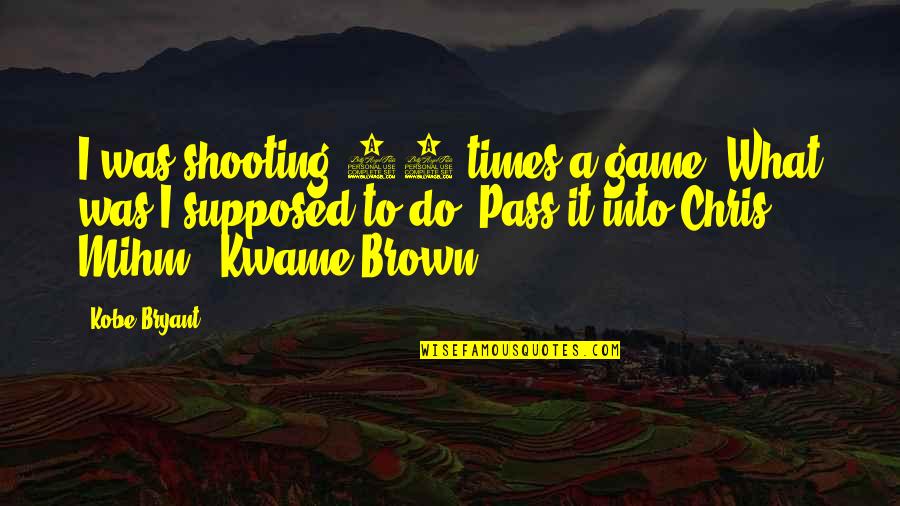 New Modern Homes Quotes By Kobe Bryant: I was shooting 45 times a game. What New Modern Homes Quotes By Kobe Bryant: I was shooting 45 times a game. What