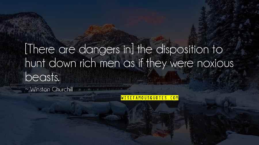 New School Semester Quotes By Winston Churchill: [There are dangers in] the disposition to hunt