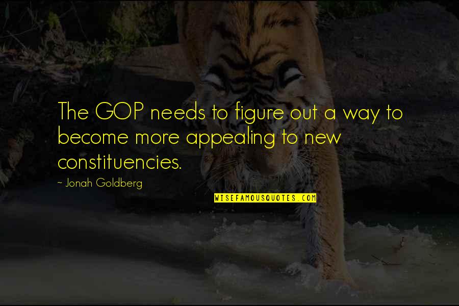 New Way Quotes By Jonah Goldberg: The GOP needs to figure out a way