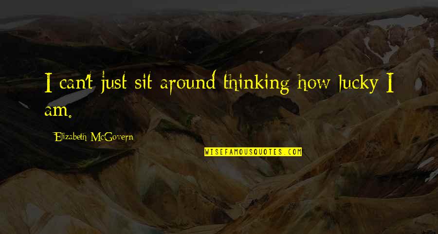 New Zealand Stock Quotes By Elizabeth McGovern: I can't just sit around thinking how lucky