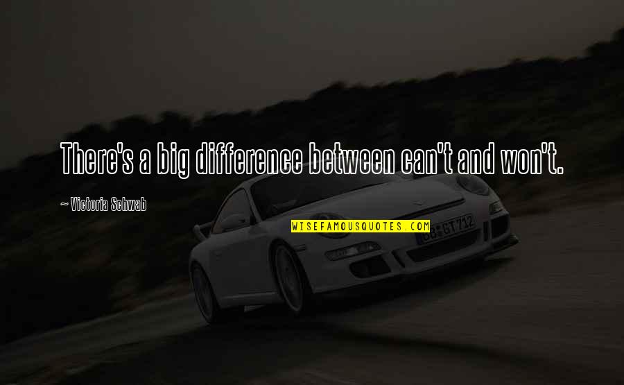 Next Stock Quote Quotes By Victoria Schwab: There's a big difference between can't and won't. Next Stock Quote Quotes By Victoria Schwab: There's a big difference between can't and won't.