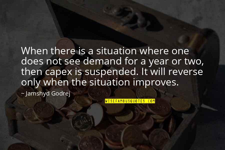 Nezmnenilo Quotes By Jamshyd Godrej: When there is a situation where one does