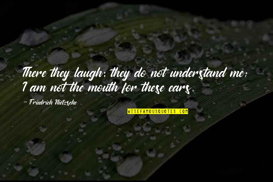 Ngtech Quotes By Friedrich Nietzsche: There they laugh: they do not understand me;