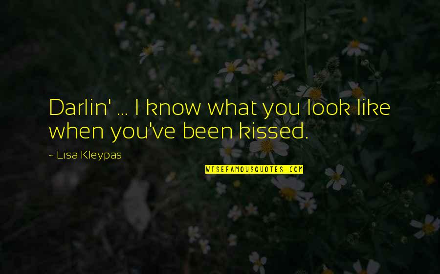 Ngtv Quotes By Lisa Kleypas: Darlin' ... I know what you look like