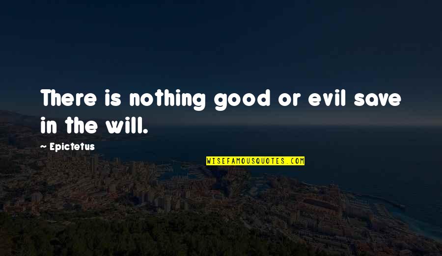 Ngubane V Quotes By Epictetus: There is nothing good or evil save in