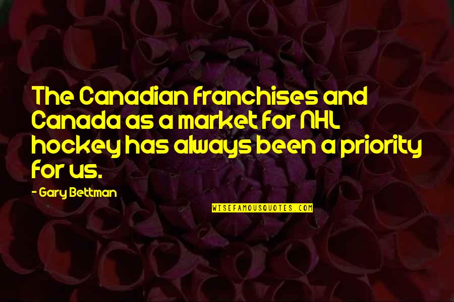 Nhl's Quotes By Gary Bettman: The Canadian franchises and Canada as a market Nhl's Quotes By Gary Bettman: The Canadian franchises and Canada as a market