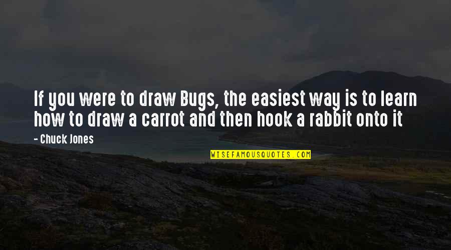 Nice Hat Quotes By Chuck Jones: If you were to draw Bugs, the easiest
