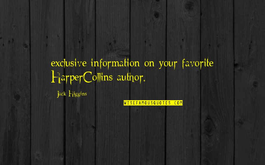 Nicety Crossword Quotes By Jack Higgins: exclusive information on your favorite HarperCollins author.