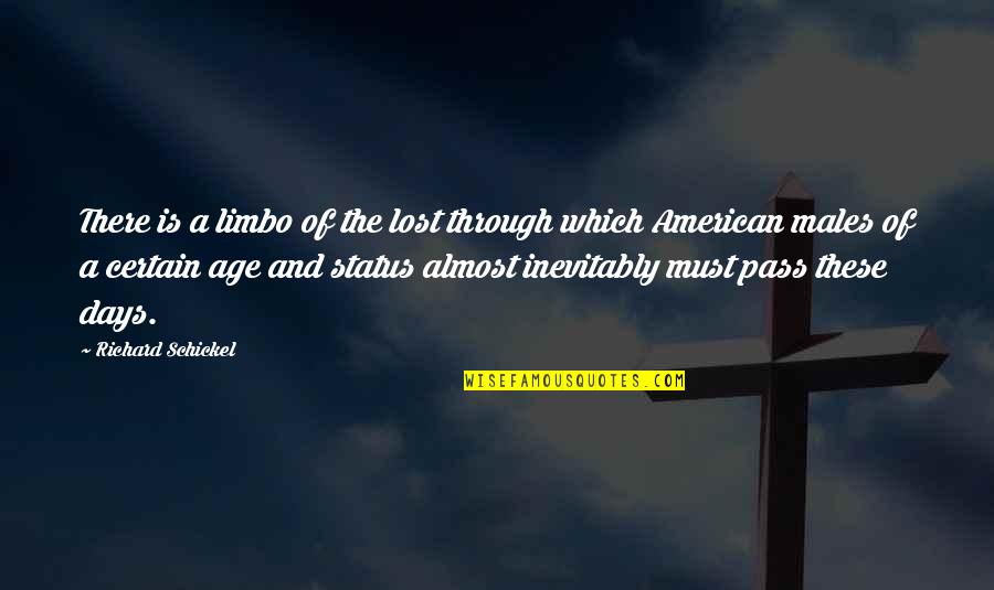 Nickent Gh Quotes By Richard Schickel: There is a limbo of the lost through Nickent Gh Quotes By Richard Schickel: There is a limbo of the lost through