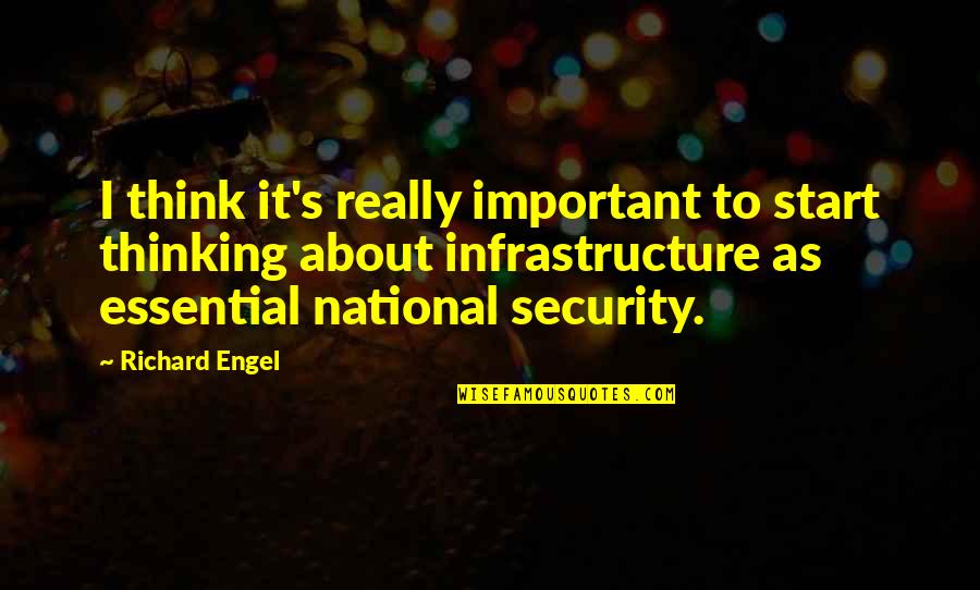 Nicklyn Quotes By Richard Engel: I think it's really important to start thinking Nicklyn Quotes By Richard Engel: I think it's really important to start thinking
