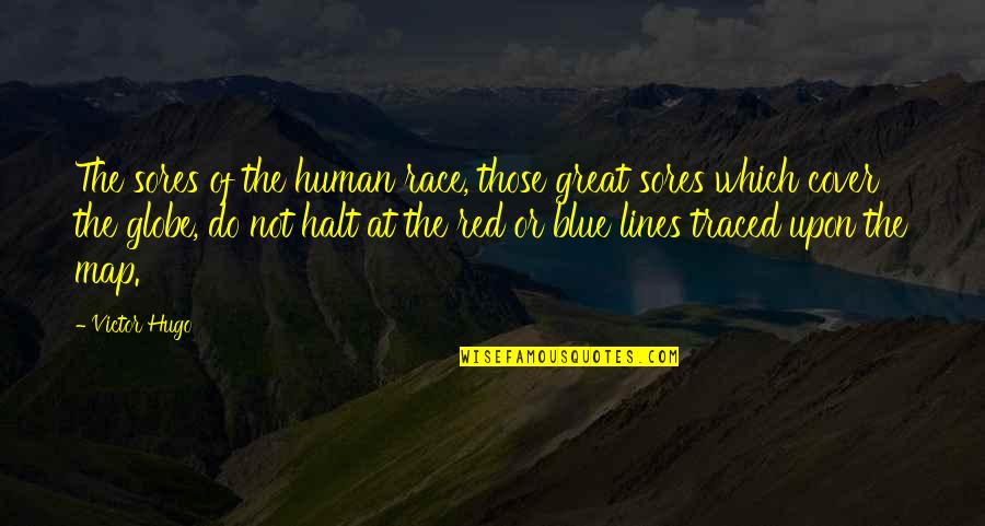 Niece And Nephew Birthday Quotes By Victor Hugo: The sores of the human race, those great