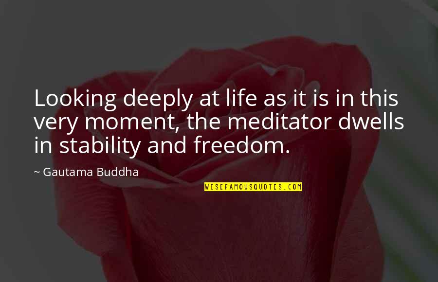 Nightray Quotes By Gautama Buddha: Looking deeply at life as it is in