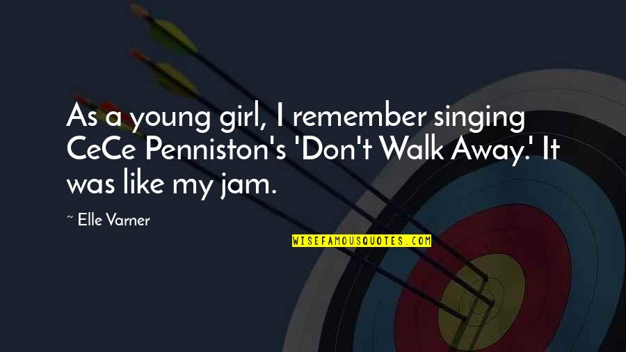 Nihilizm Pl Quotes By Elle Varner: As a young girl, I remember singing CeCe Nihilizm Pl Quotes By Elle Varner: As a young girl, I remember singing CeCe