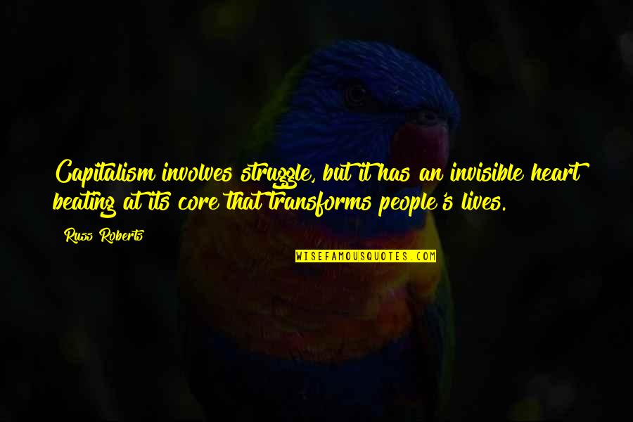 Nikita Khrushchev 1957 Quotes By Russ Roberts: Capitalism involves struggle, but it has an invisible Nikita Khrushchev 1957 Quotes By Russ Roberts: Capitalism involves struggle, but it has an invisible