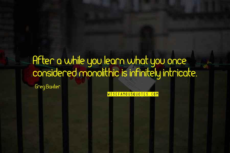 Nikitovic Nemanja Quotes By Greg Baxter: After a while you learn what you once