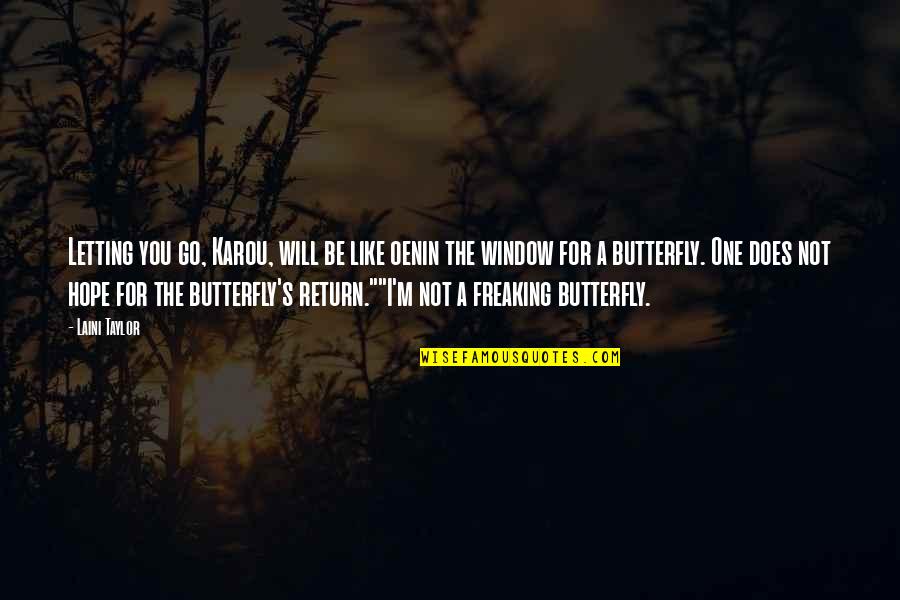 Nikolaustag Quotes By Laini Taylor: Letting you go, Karou, will be like oenin Nikolaustag Quotes By Laini Taylor: Letting you go, Karou, will be like oenin