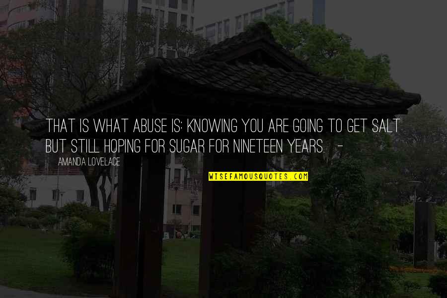 Nineteen Quotes By Amanda Lovelace: that is what abuse is: knowing you are Nineteen Quotes By Amanda Lovelace: that is what abuse is: knowing you are