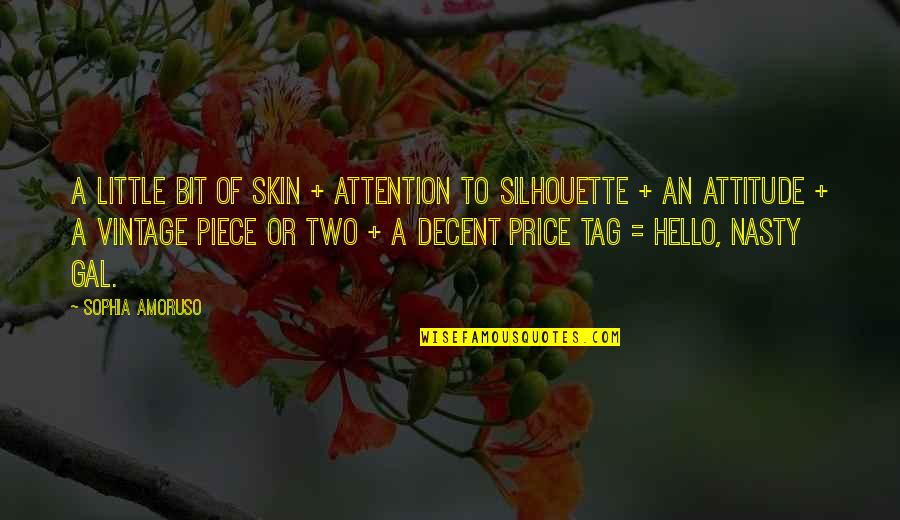 Ninninger Quotes By Sophia Amoruso: A little bit of skin + attention to Ninninger Quotes By Sophia Amoruso: A little bit of skin + attention to