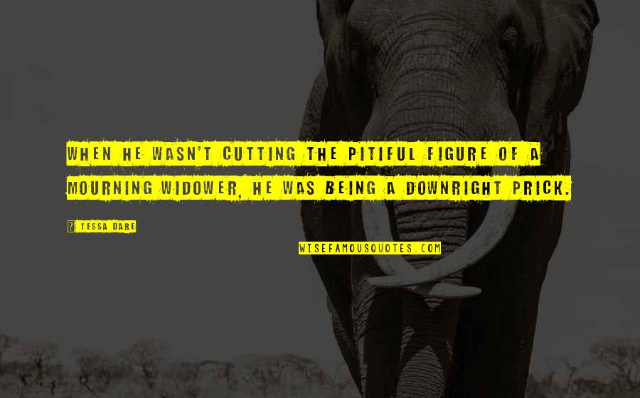 Nittaya Curry Quotes By Tessa Dare: When he wasn't cutting the pitiful figure of Nittaya Curry Quotes By Tessa Dare: When he wasn't cutting the pitiful figure of