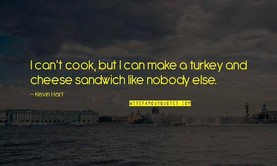 Niyat In English Quotes By Kevin Hart: I can't cook, but I can make a