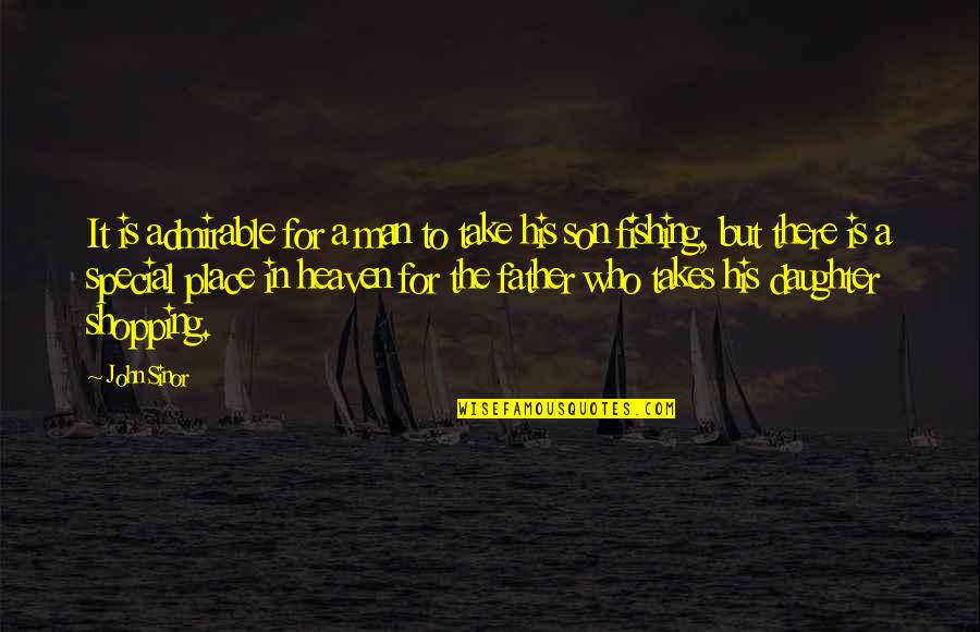 Niyog Quotes By John Sinor: It is admirable for a man to take Niyog Quotes By John Sinor: It is admirable for a man to take