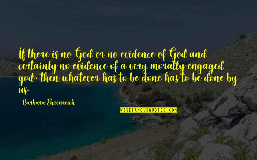 No Evidence Quotes By Barbara Ehrenreich: If there is no God or no evidence No Evidence Quotes By Barbara Ehrenreich: If there is no God or no evidence