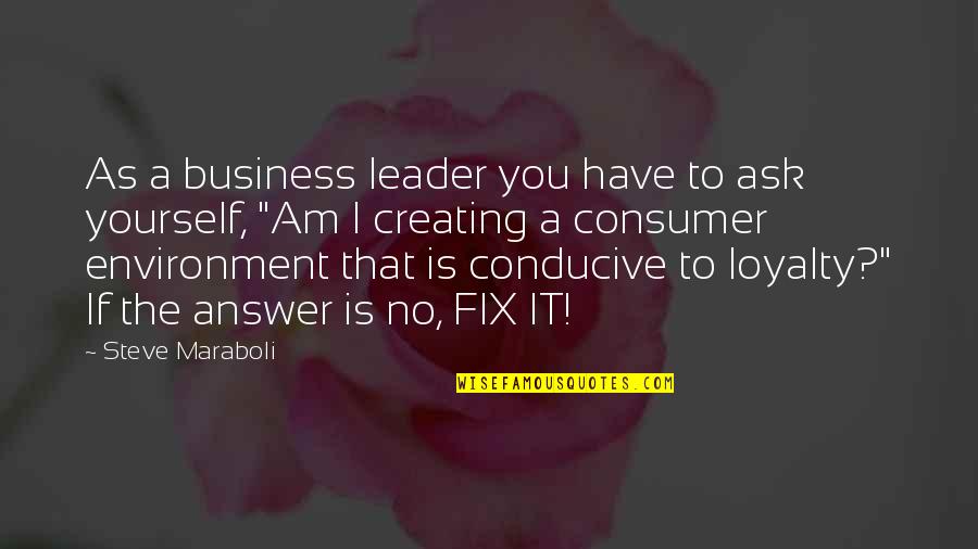 No Leader Quotes By Steve Maraboli: As a business leader you have to ask No Leader Quotes By Steve Maraboli: As a business leader you have to ask