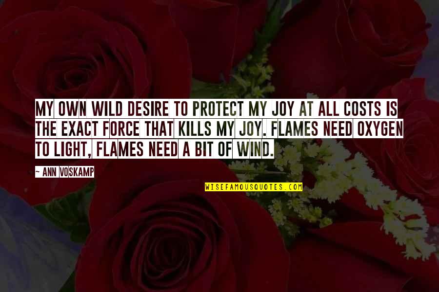 No Man Is Your Enemy Quote Quotes By Ann Voskamp: My own wild desire to protect my joy No Man Is Your Enemy Quote Quotes By Ann Voskamp: My own wild desire to protect my joy