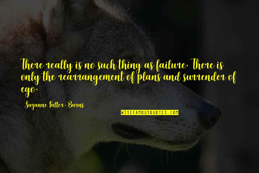No Such Thing As Failure Quotes By Suzanne Falter-Barns: There really is no such thing as failure.