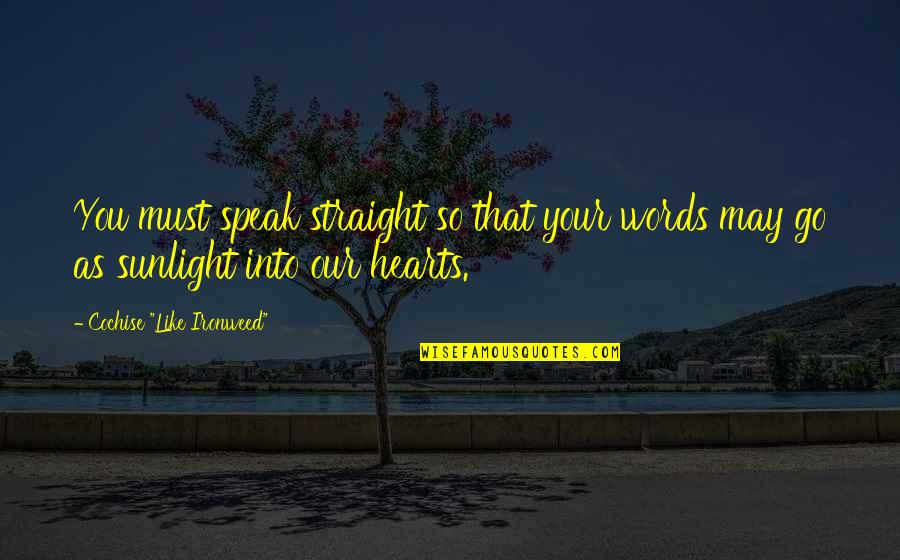 No Words To Speak Quotes By Cochise No Words To Speak Quotes By Cochise