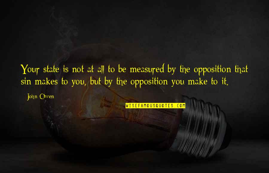 Nodakapu Quotes By John Owen: Your state is not at all to be Nodakapu Quotes By John Owen: Your state is not at all to be