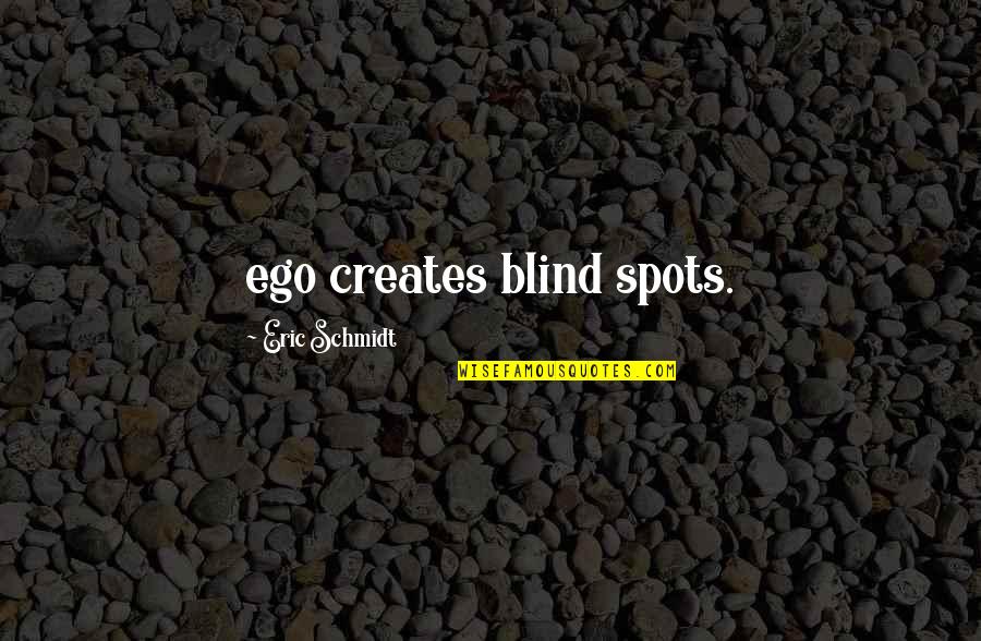 Noel De Quotes By Eric Schmidt: ego creates blind spots. Noel De Quotes By Eric Schmidt: ego creates blind spots.