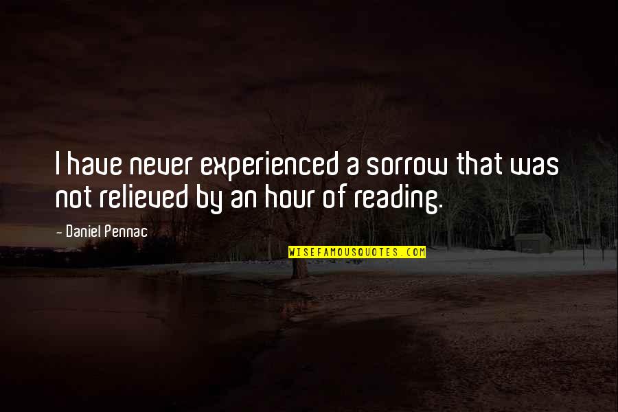 Noi Albinoi Quotes By Daniel Pennac: I have never experienced a sorrow that was