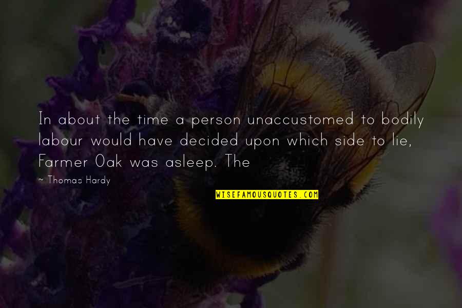 Nombrar Alcoholes Quotes By Thomas Hardy: In about the time a person unaccustomed to Nombrar Alcoholes Quotes By Thomas Hardy: In about the time a person unaccustomed to