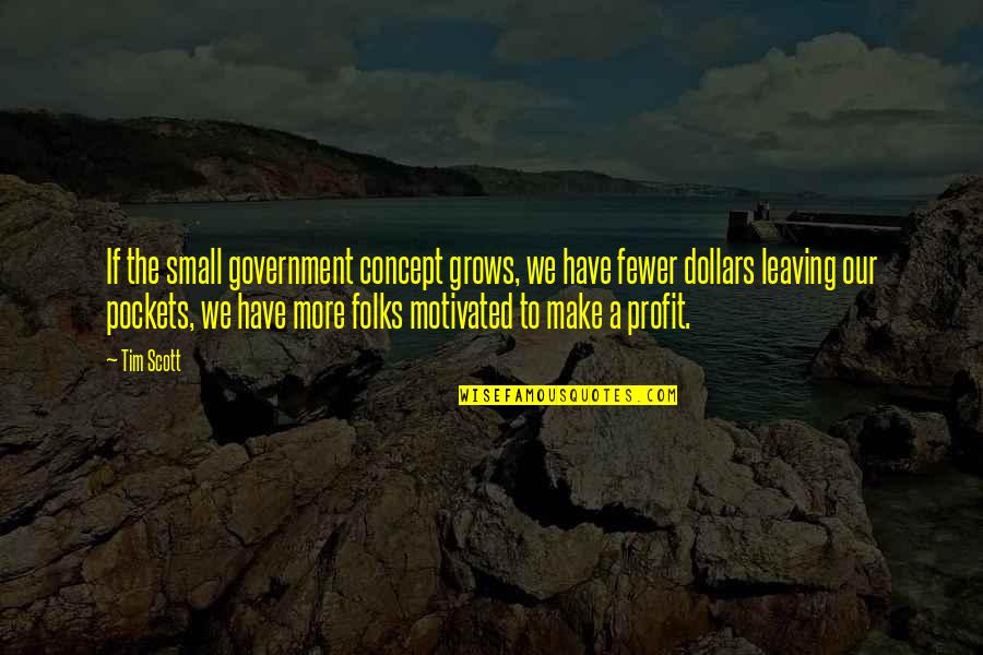 Nomenclatures Of Aluminum Quotes By Tim Scott: If the small government concept grows, we have Nomenclatures Of Aluminum Quotes By Tim Scott: If the small government concept grows, we have