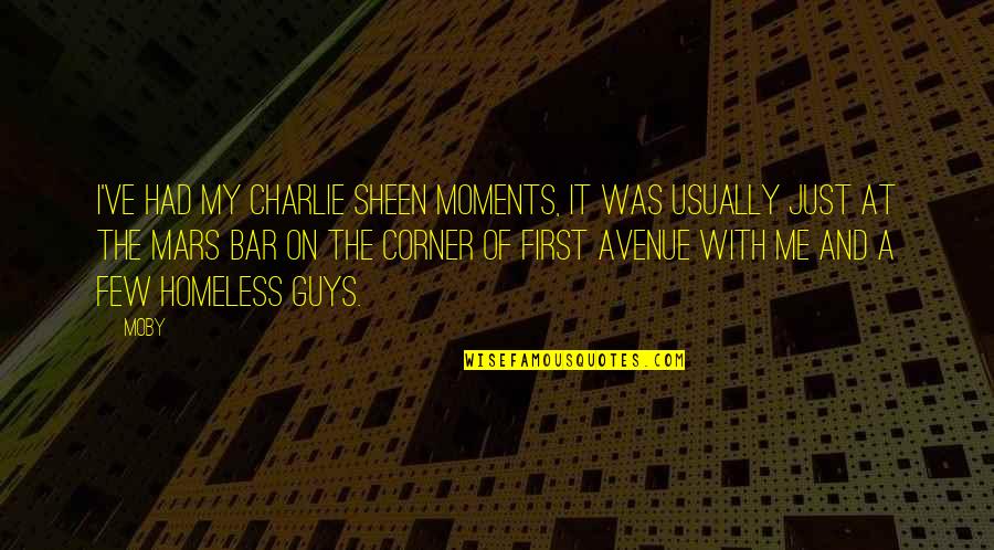 Non Custodial Parents Quotes By Moby: I've had my Charlie Sheen moments, it was Non Custodial Parents Quotes By Moby: I've had my Charlie Sheen moments, it was