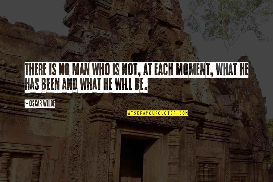 Non Reaction Synonym Quotes By Oscar Wilde: There is no man who is not, at