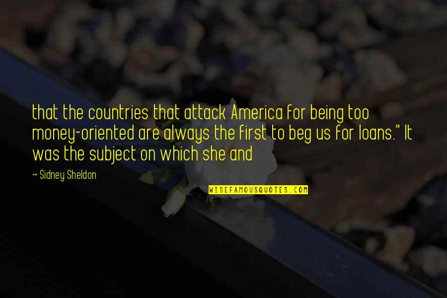 Noncommissioned Annuity Quotes By Sidney Sheldon: that the countries that attack America for being Noncommissioned Annuity Quotes By Sidney Sheldon: that the countries that attack America for being