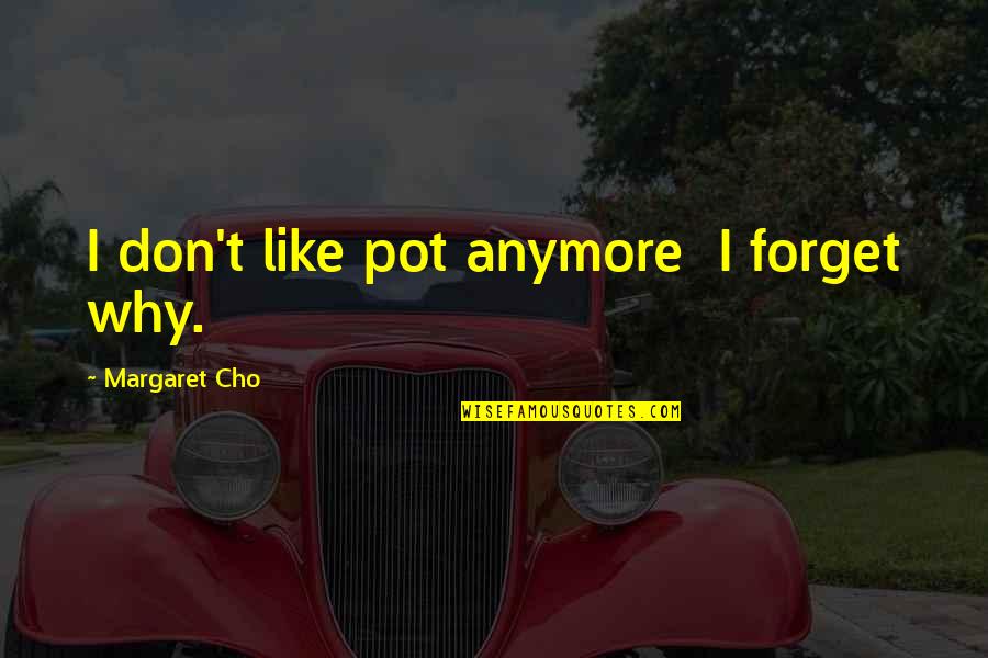Nonnen Extra Quotes By Margaret Cho: I don't like pot anymore I forget why. Nonnen Extra Quotes By Margaret Cho: I don't like pot anymore I forget why.