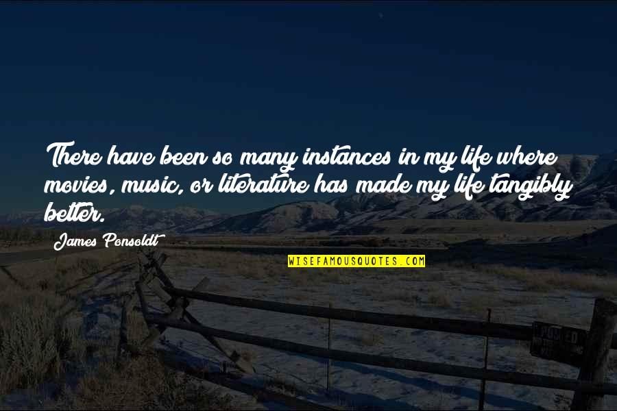 Nonnie Dotson Quotes By James Ponsoldt: There have been so many instances in my