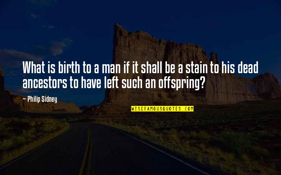 Nookazon Quotes By Philip Sidney: What is birth to a man if it Nookazon Quotes By Philip Sidney: What is birth to a man if it