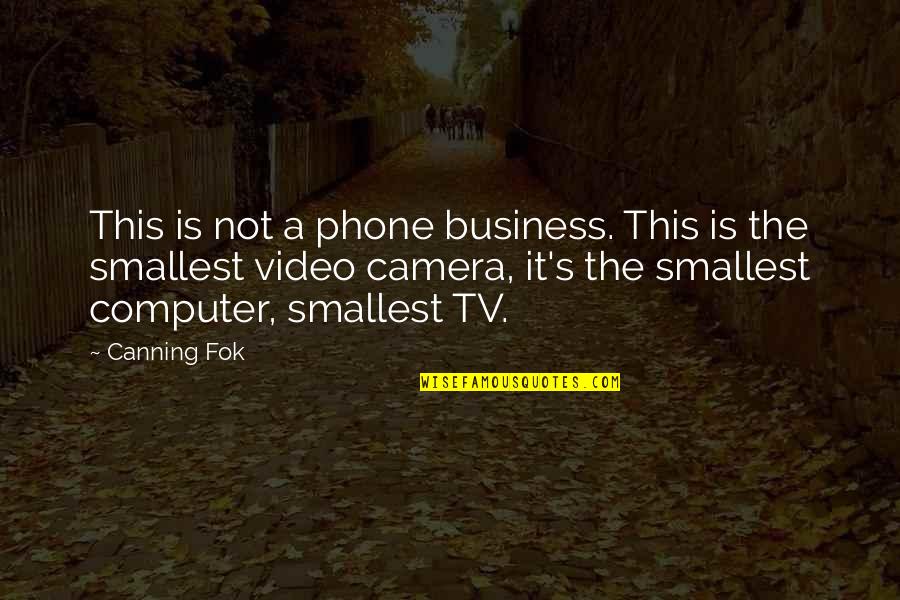 Nordby Shoppingcenter Quotes By Canning Fok: This is not a phone business. This is