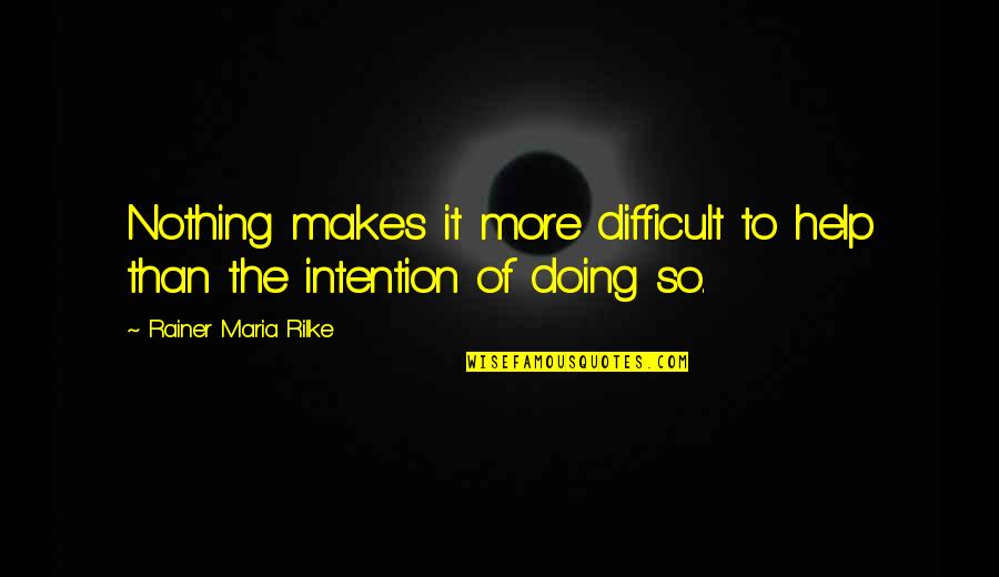 Nordlys Energi Quotes By Rainer Maria Rilke: Nothing makes it more difficult to help than Nordlys Energi Quotes By Rainer Maria Rilke: Nothing makes it more difficult to help than