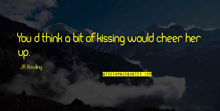 Norman Bowker The Things They Carried Quotes By J.K. Rowling: You'd think a bit of kissing would cheer Norman Bowker The Things They Carried Quotes By J.K. Rowling: You'd think a bit of kissing would cheer