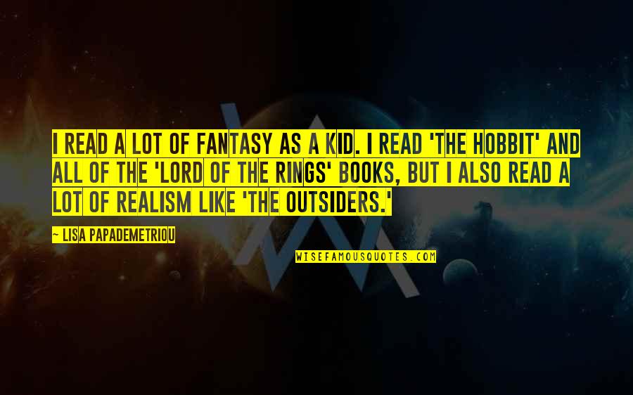 Norseman Cast Quotes By Lisa Papademetriou: I read a lot of fantasy as a Norseman Cast Quotes By Lisa Papademetriou: I read a lot of fantasy as a