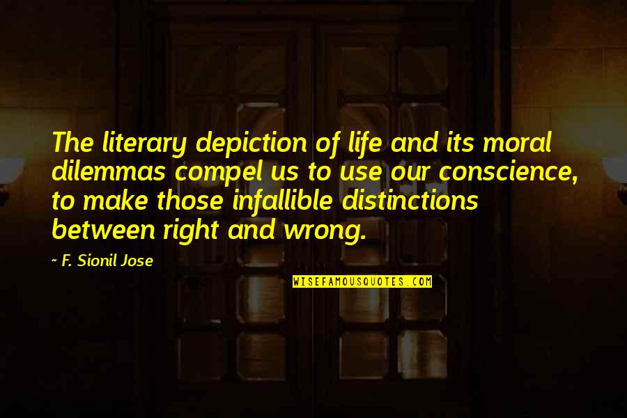 Nosologia Quotes By F. Sionil Jose: The literary depiction of life and its moral